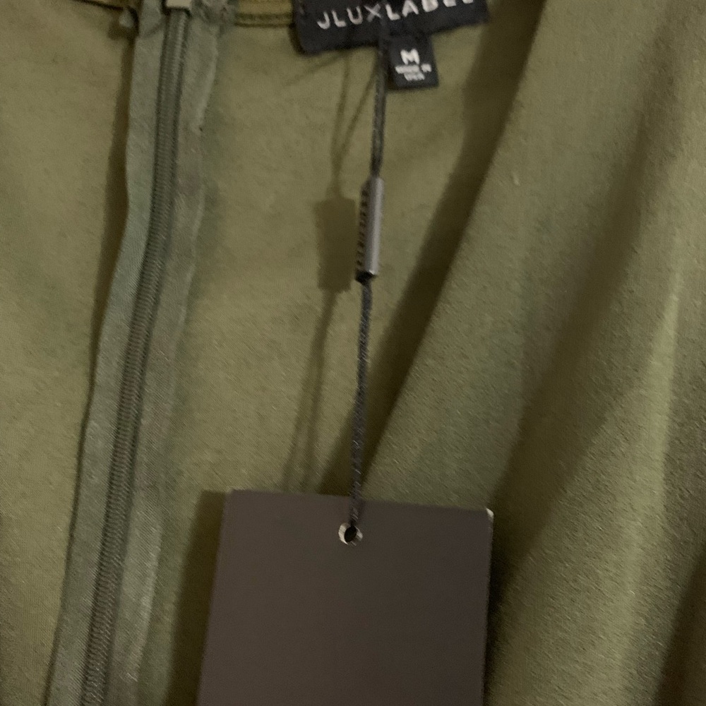 NWT JLUXLABEL Olive sexy jumpsuit - Picture 7 of 9